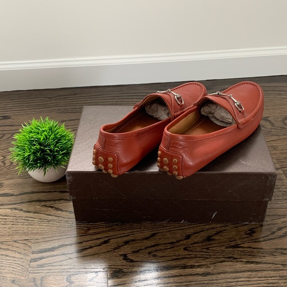 Authentic Moro Soft Deep Paprika Gucci Loafers - Picture 4 of 11